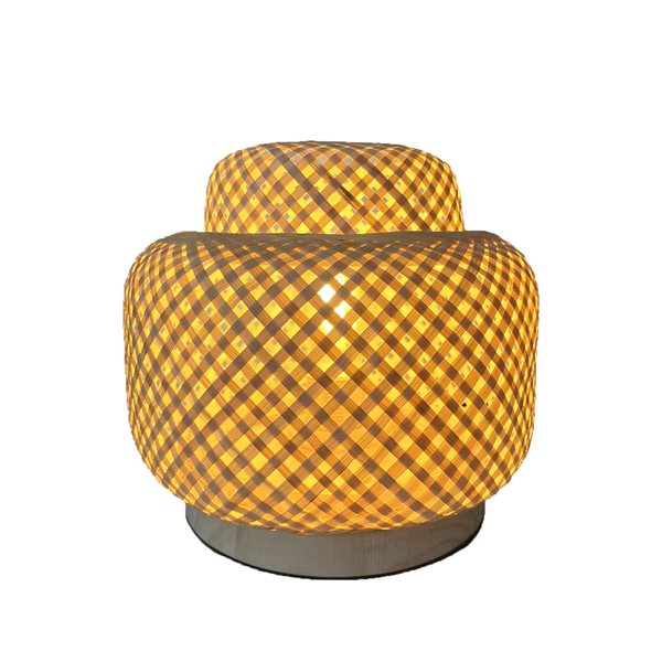 Luminária de Mesa Bali 25cm Bege GMH