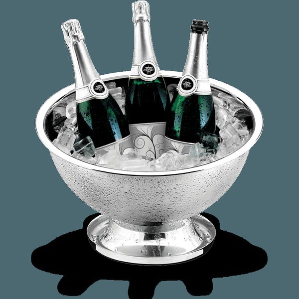 Champanheira Brinox Lyon 12 Litros Ø39,5 x 22,8cm Aço Inox